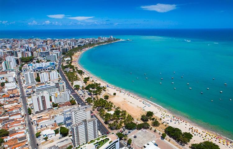 Nautillus - 107 - N-07: Ape Espacoso E Estiloso A Beira Mar Apartamento Maceió
